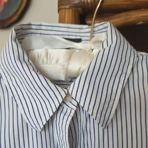 Lauren Jeans Co pinstriped womens